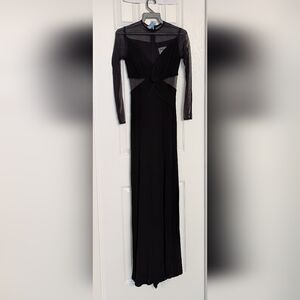 Tadashi (Size 2) Sexy Elegant Long-Sleeve Formal Prom Wedding Evening Gown/Dress